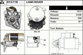 BKN 913718 - Motor de arranque