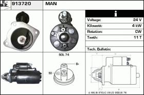 BKN 913720 - ARRANQUE MAN