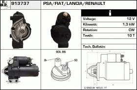 BKN 913737 - Motor de arranque