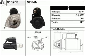 BKN 913759 - Motor de arranque