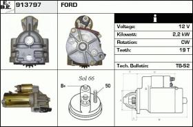 BKN 913797 - Motor de arranque