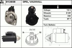 BKN 913808 - ARRANQUE OPEL,VAUXHALL