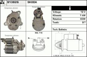 BKN 913826 - Motor de arranque