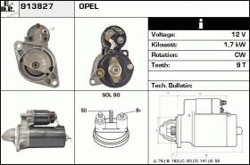 BKN 913827 - Motor de arranque