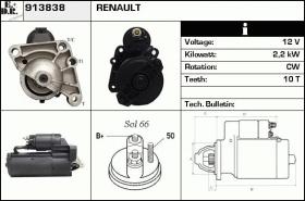 BKN 913838 - Motor de arranque