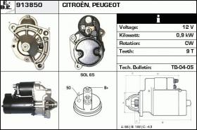 BKN 913850 - Motor de arranque