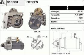 BKN 913903 - Motor de arranque