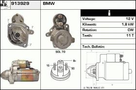 BKN 913929 - Motor de arranque