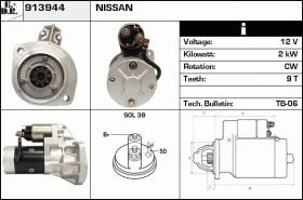 BKN 913944 - ARRANQUE NISSAN,FORD