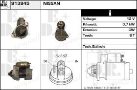 BKN 913945 - Motor de arranque