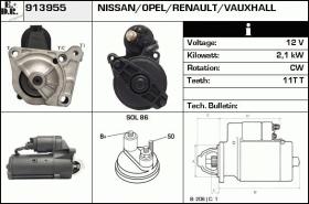 BKN 913955 - Motor de arranque