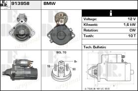 BKN 913958 - Motor de arranque