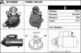 BKN 913969 - Motor de arranque