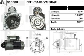 BKN 913988 - Motor de arranque