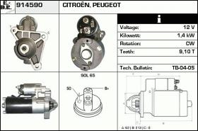 BKN 914590 - Motor de arranque