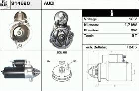 BKN 914620 - ARRANQUE AUDI