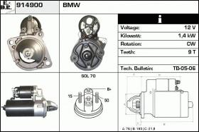 BKN 914900 - ARRANQUE BMW