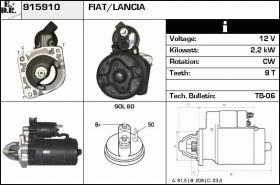 BKN 915910 - ARRANQUE FIAT