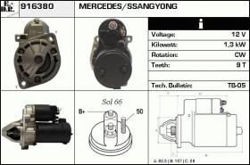 BKN 916380 - Motor de arranque