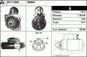 BKN 917180 - ARRANQUE BMW