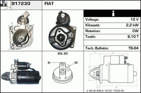 BKN 917230 - ARRANQUE FIAT,LANCIA