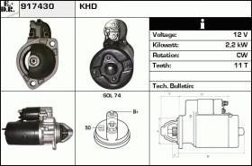 BKN 917430 - ARRANQUE KHD