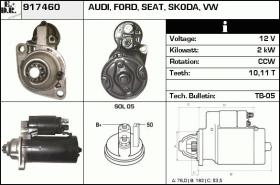 BKN 917460 - Motor de arranque