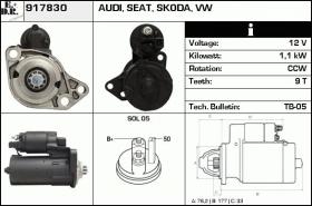 BKN 917830 - Motor de arranque