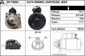 BKN 917950 - Motor de arranque