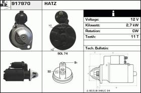 BKN 917970 - ARRANQUE HATZ