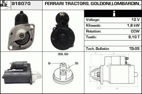 BKN 918070 - ARRANQUE FERRARI TRACTORS GOLDONI H