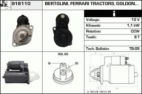 BKN 918110 - ARRANQUE BERTOLINI FERRARI TRACTORS