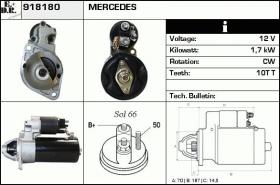 BKN 918180 - Motor de arranque