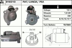 BKN 918310 - Motor de arranque