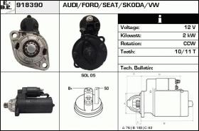 BKN 918390 - Motor de arranque