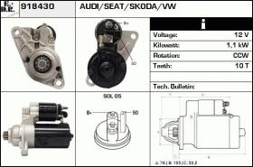 BKN 918430 - Motor de arranque