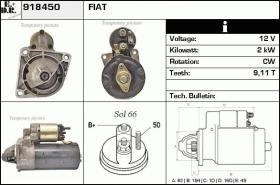 BKN 918450 - Motor de arranque