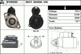 BKN 918500 - Motor de arranque