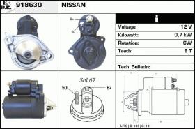 BKN 918630 - Motor de arranque