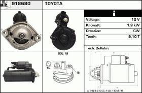 BKN 918680 - Motor de arranque