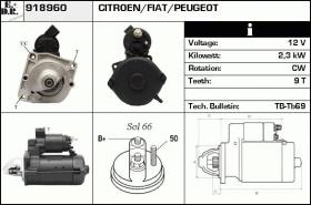 BKN 918960 - Motor de arranque