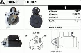 BKN 918970 - Motor de arranque