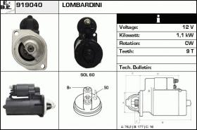 BKN 919040 - ARRANQUE LOMBARDINI