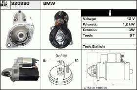 BKN 920890 - Motor de arranque