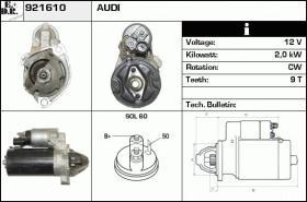 BKN 921610 - Motor de arranque