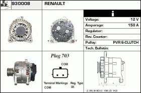 BKN 930008 - Alternador