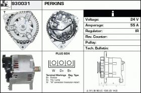 BKN 930031 - ALTERNADOR PERKINS