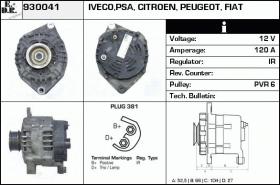 BKN 930041 - Alternador