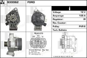 BKN 930062 - Alternador