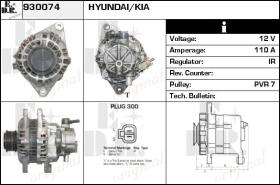 BKN 930074 - Alternador